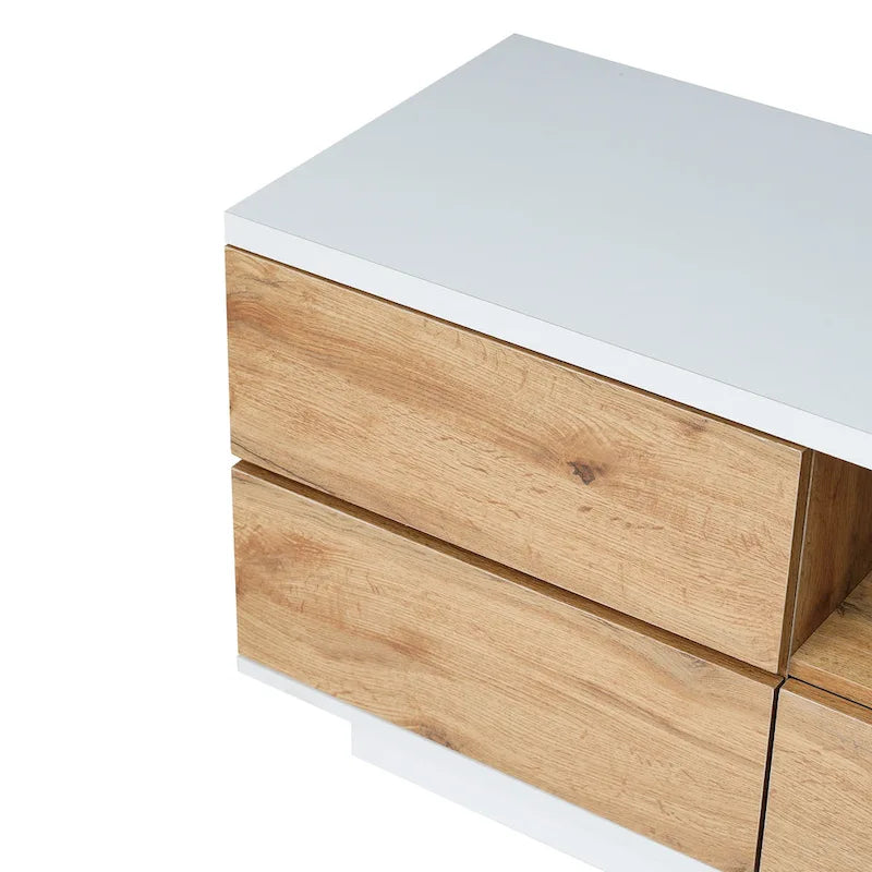 Adley 80-Inch Modern TV Stand with Concealed Storage by GDFStudio-13