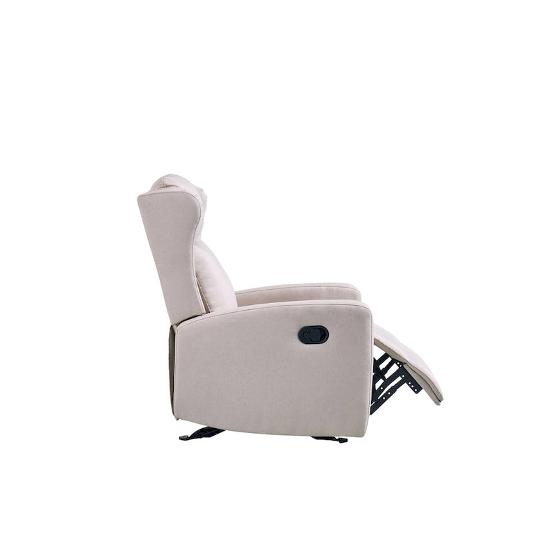 Rocking Recliner Chair for Living Room, Adjustable Modern Recliner Chair, Recliner Sofa with Lumbar Support-9