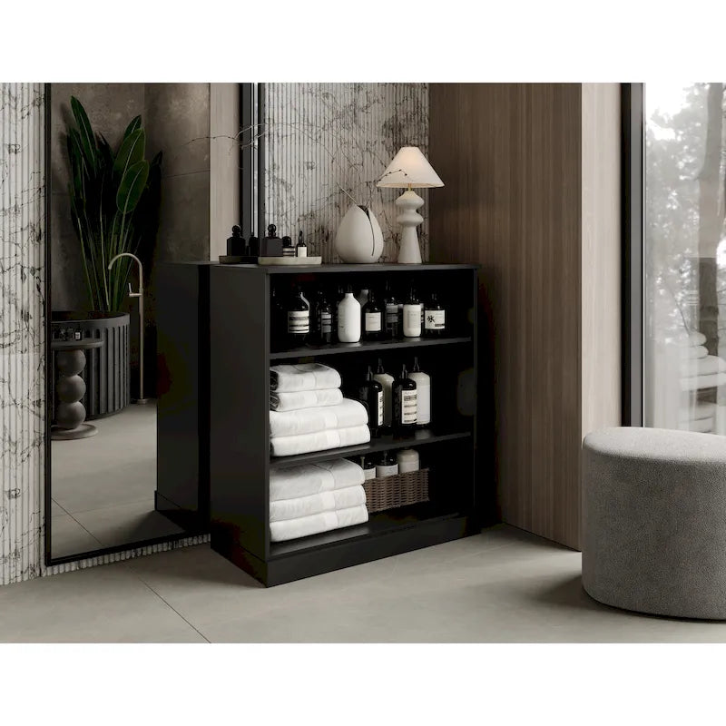 Palace Imports 100% Solid Wood 32 Bathroom Cabinet with Adjustable Shelves-30