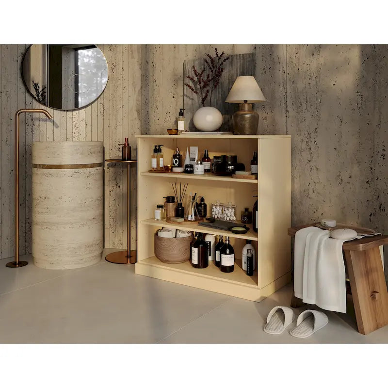 Palace Imports 100% Solid Wood 32 Bathroom Cabinet with Adjustable Shelves-11