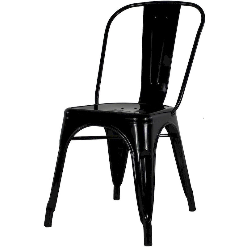 Industrial Restaurant Cafe Style Armless Chair BULK DEAL (Set of 10)-3