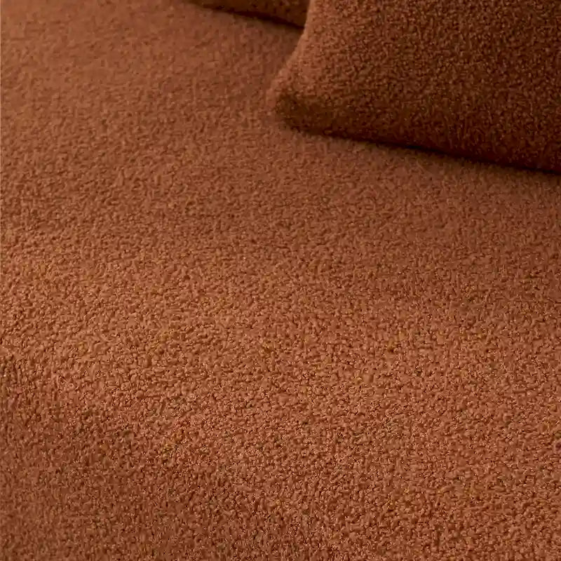 105.51 Modern L-Shape 5 Seater Modular Sectional Sofa Couch with Chaise Lounge, in Soft Lambswool Sherpa Fabric-17