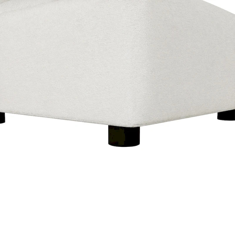 116 Modular U-Shaped Velvet 6-Seat Sectional Sofa with Two Ottomans, Reversible Design for Customizable Living Space-18