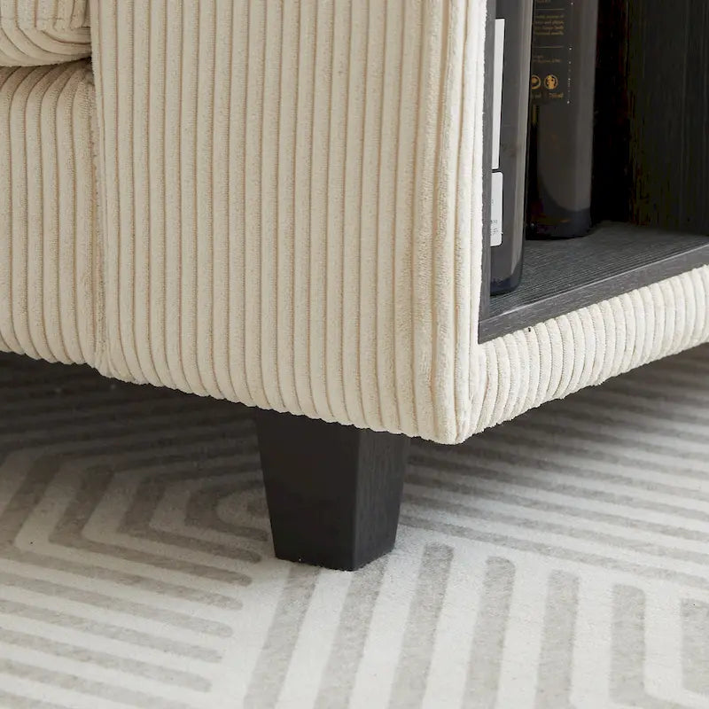 102.75 Corduroy L-Shaped Modular Sectional Sofa with Storage-31