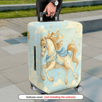 1-Piece Horse Star Cloud Pastoral Sky Fantasy  Suitcase Luggage Cover, Stretch Protective Sleeve