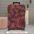 1-Piece Abstract Botanical Tropical Nature Floral Chic  Suitcase Luggage Cover, Stretch Protective Sleeve