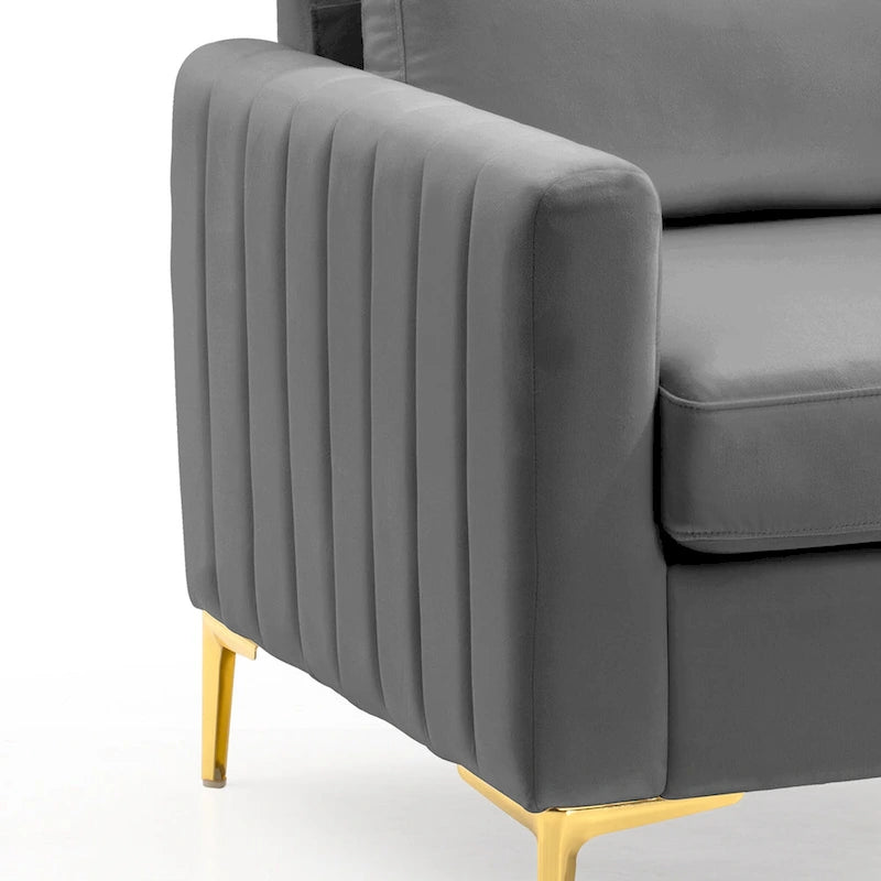 Pellebant Modern Upholstered Accent Armchair Club Chair-27