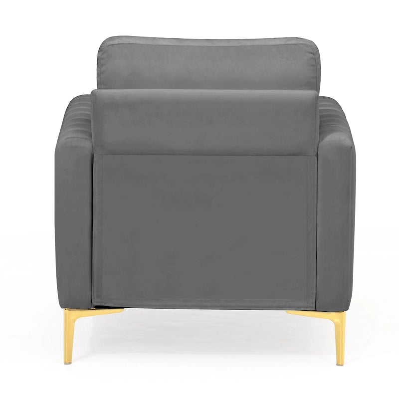 Pellebant Modern Upholstered Accent Armchair Club Chair-28