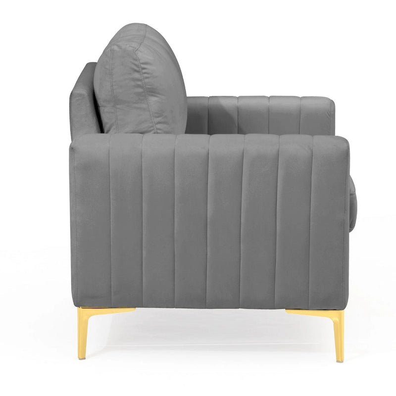 Pellebant Modern Upholstered Accent Armchair Club Chair-29