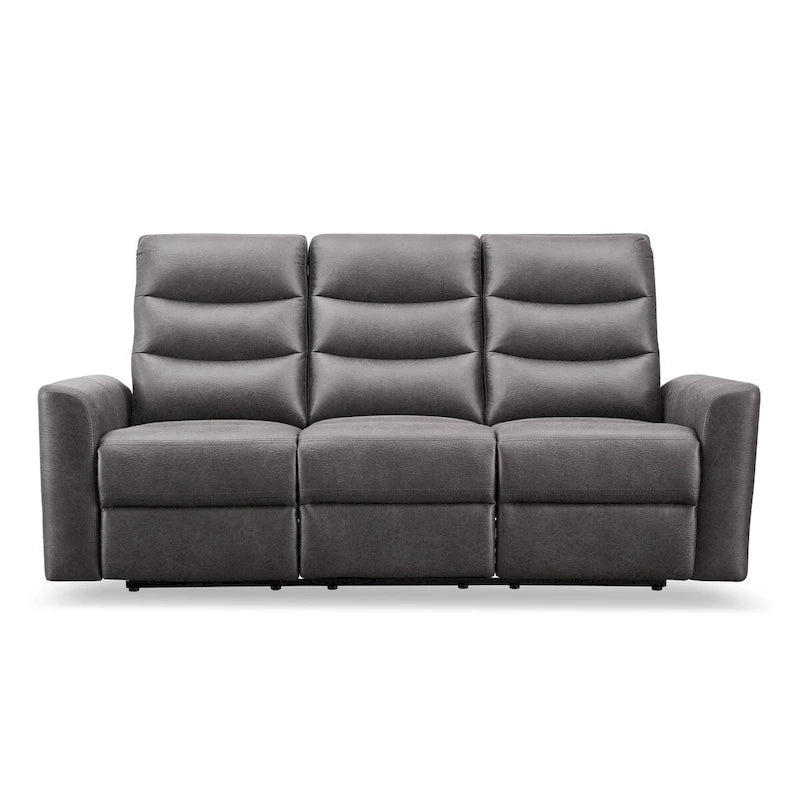 Abbyson Ford Fabric Manual Reclining Sofa-15
