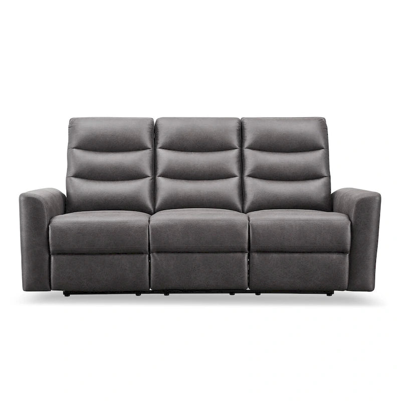 Abbyson Ford Fabric Manual Reclining Sofa-9