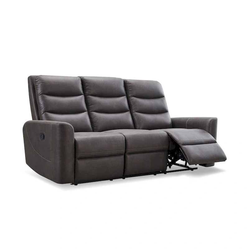 Abbyson Ford Fabric Manual Reclining Sofa-10