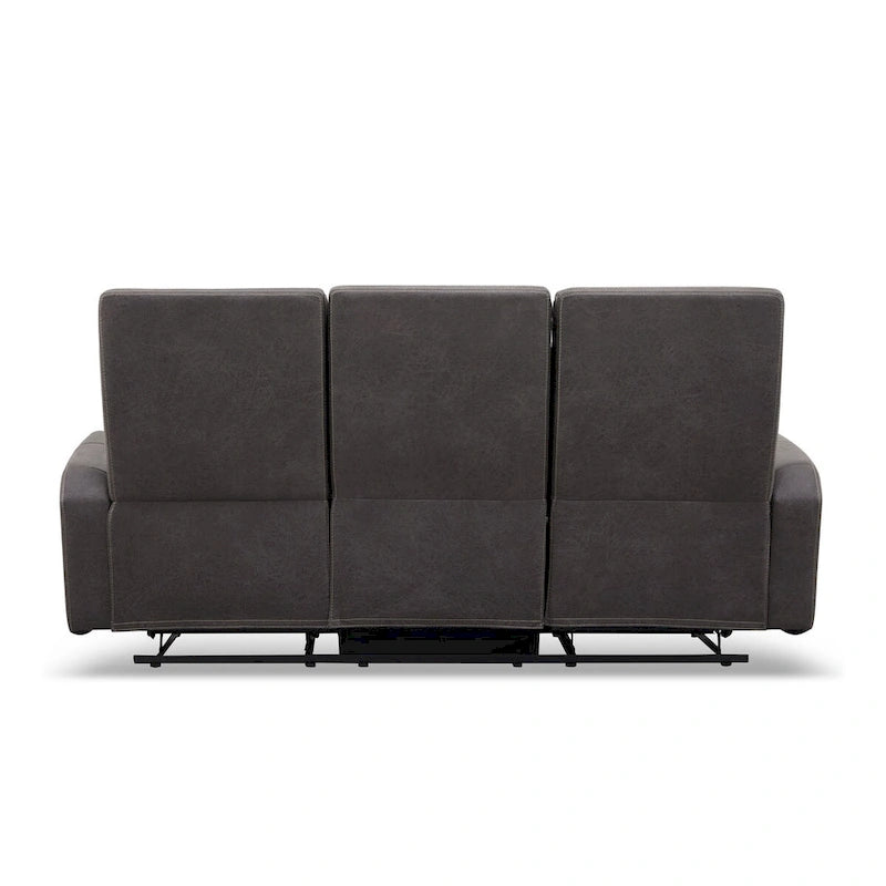 Abbyson Ford Fabric Manual Reclining Sofa-11