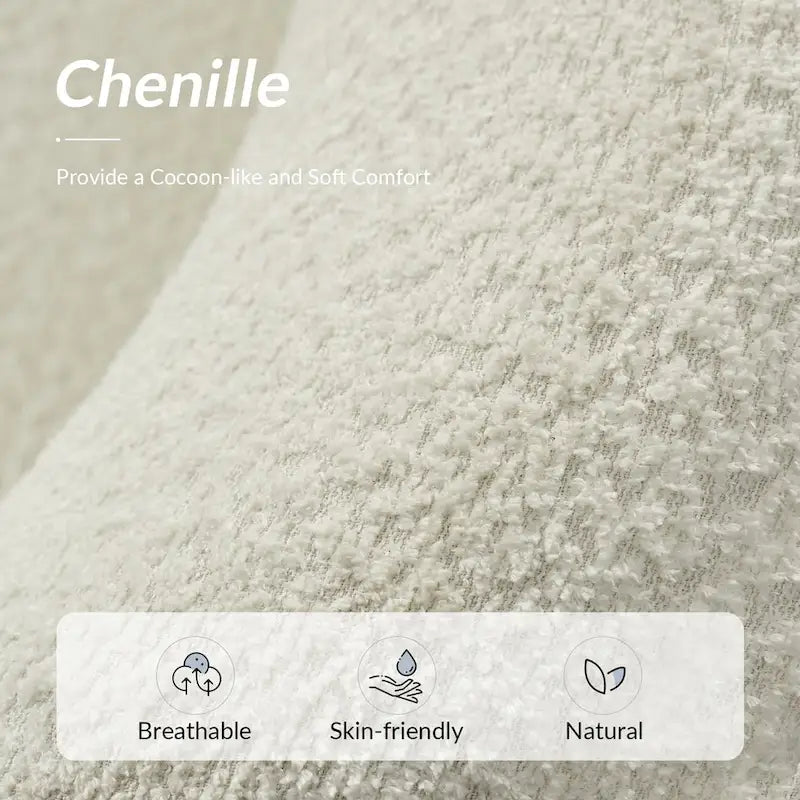 Hal Modern Boucle Armchair with Metal Legs Set of 2 by HULALA HOME-6