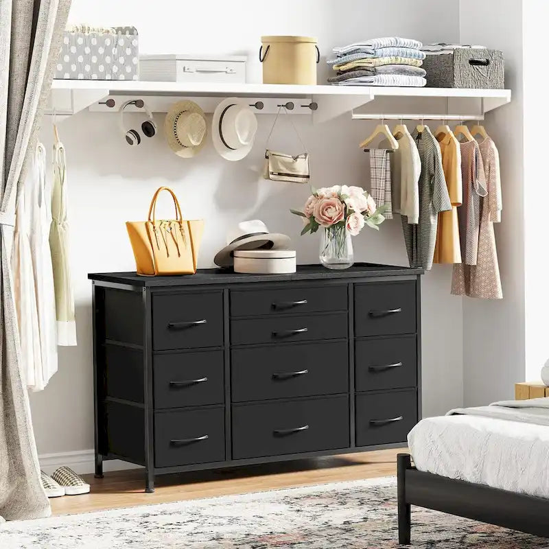 Bedroom Dresser with 10 Large Drawers for 55 Long TV Stand - 55 inches-20