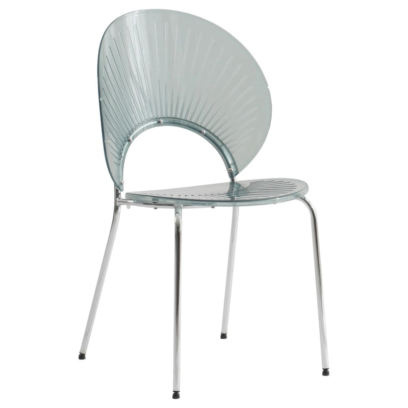 LeisureMod Opulent Plastic Dining Side Chair in Chrome Base-17