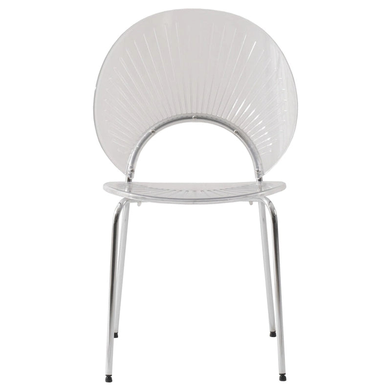 LeisureMod Opulent Plastic Dining Side Chair in Chrome Base-12