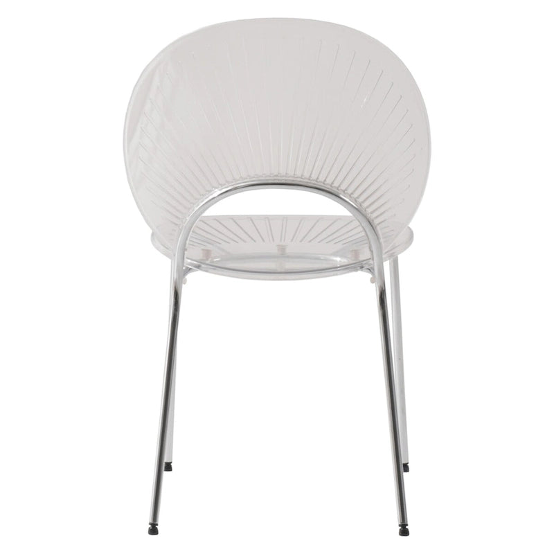 LeisureMod Opulent Plastic Dining Side Chair in Chrome Base-15