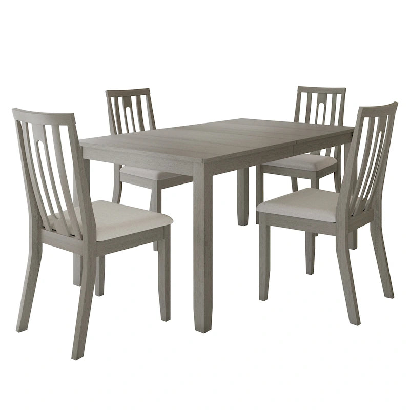 CraftPorch Contemporary 5-piece Wooden Dining Set-32