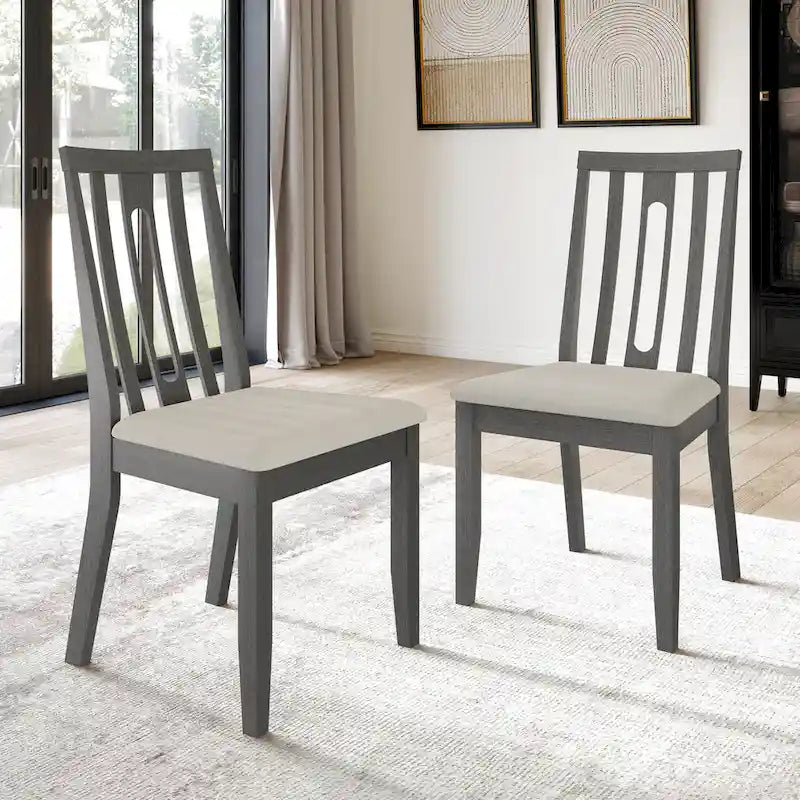 CraftPorch Contemporary 5-piece Wooden Dining Set-8