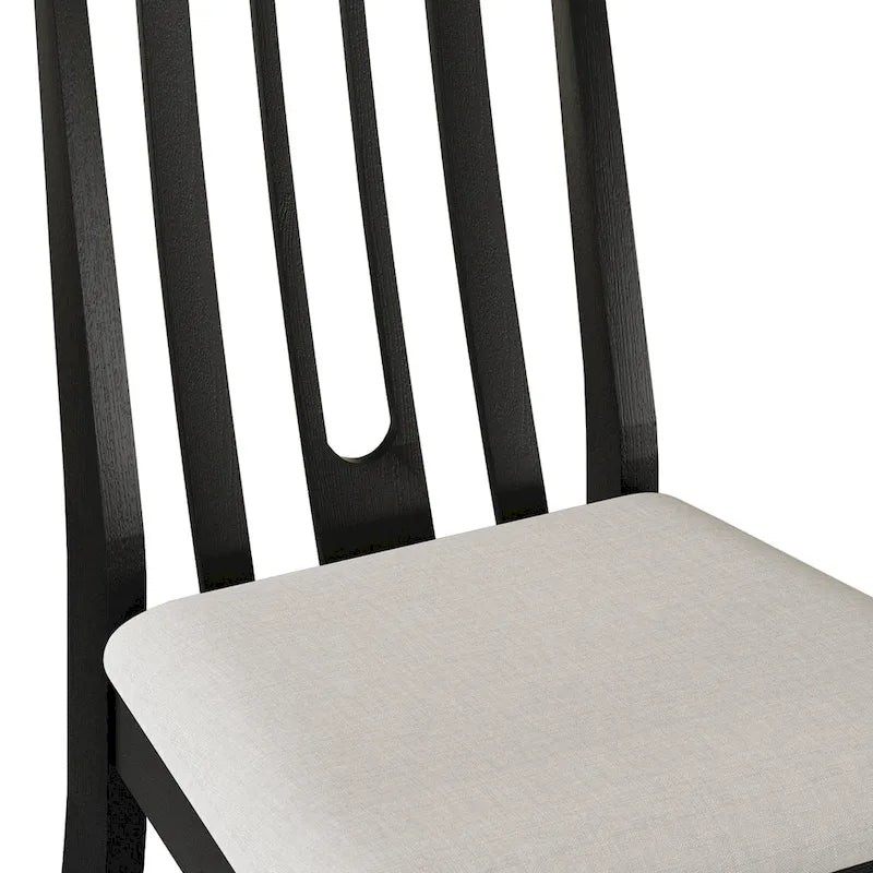 CraftPorch Contemporary 5-piece Wooden Dining Set-26