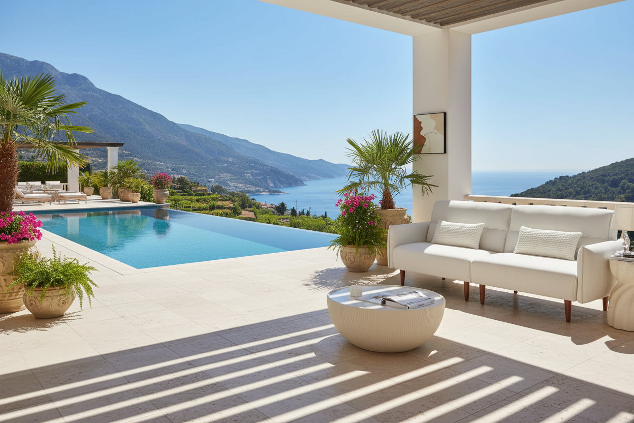 Convertible Futon Sofa Bed, Adjustable Couch Sleeper, Couch Corduroy Fabric Comfy Sofa bed with Wooden Legs & 2 Pillows