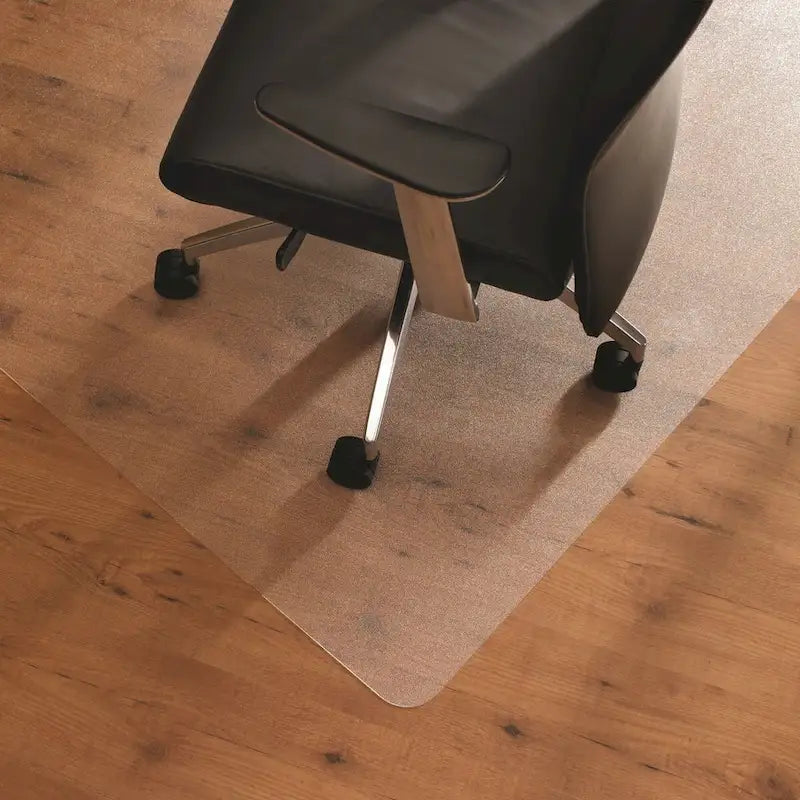 Ultimat Polycarbonate Corner Workstation Chair Mat for Hard Floor - 48 x 60