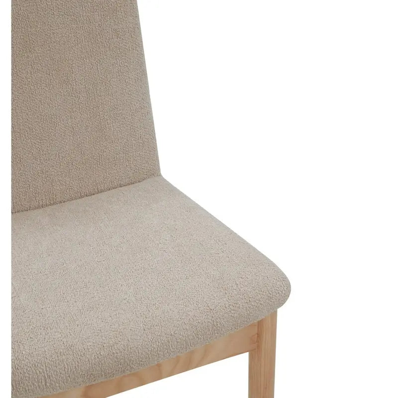 SAFAVIEH Couture Abriella Boucle 18-inch Dining Chair - 19Wx23Dx33H-11